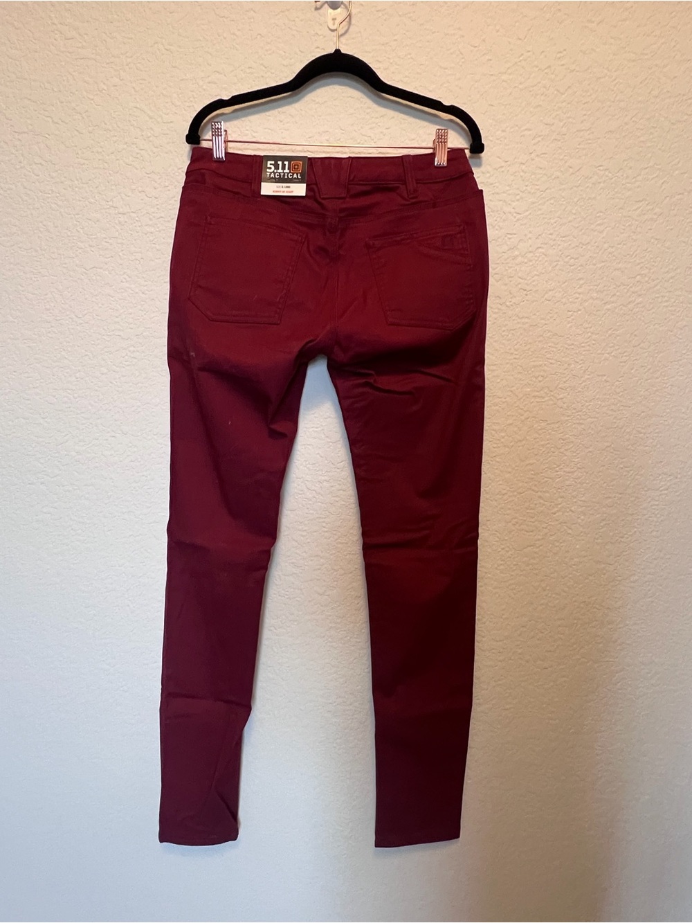 5.11 Tactical Burgundy Slim-Fit Pants
